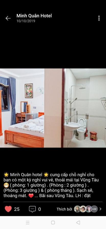 Minh Quan Hotel Vung Tau Kültér fotó